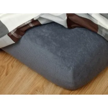 Prostěradlo Dadka Froté prostěradlo Tmavě šedá C Velikost: 160-180x200