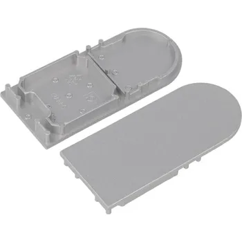 LED lišta Koncovka WIRELI COMBO30-01 D9 stříbrná, pár