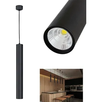 ZÁVĚSNÁ ČERNÁ LED LAMPA 8W