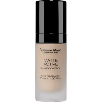 Přípravek na tvář Pierre René Matte Active Make-up - Voděodolný matující make-up č.01 Champagne 30ml