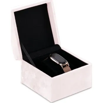 Šperkovnice Šperkovnice Basa světle růžová, velikost 10,8x10,8x7,8