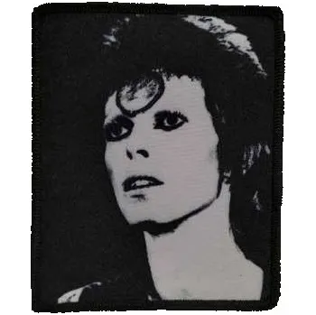 Nášivka Merch David Bowie: Nášivka Black & White