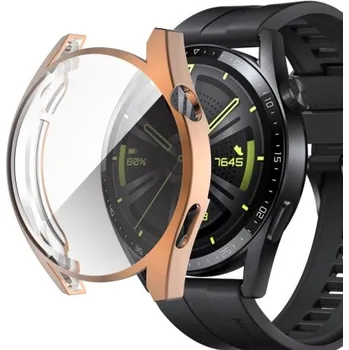 VSECHNONAMOBIL 39843 TPU FULL BODY Ochranný kryt Huawei Watch GT 3 46mm růžovozlatý