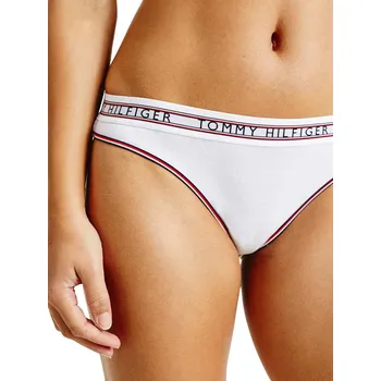 Kalhotky TOMMY HILFIGER DÁMSKÉ KALHOTKY BIKINI 1 KUS WHITE UW0UW03536 YBR Velikost: S