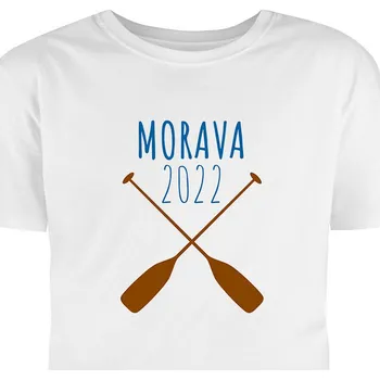 Pánské tričko Hütermann Vodácké tričko s potiskem: Morava