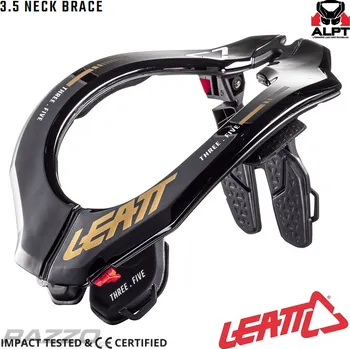 Motocyklový chránič krku Chránič krční páteře Leatt 3.5 Neck Brace Black 2026 XXL