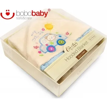 Příslušenství pro dětskou postel a kolébku Dárkové balení dětská deka z mikroplyše - béžová/modrá