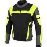 SECA Moto bunda Orkan II černá/žlutá fluo XL