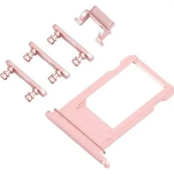 VSECHNONAMOBIL 11784 SIM Slot + boční tlačítka - Apple iPhone 6S Plus - rose gold (růžová)