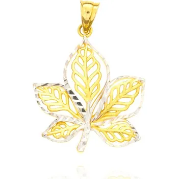 Přívěsek Zlatý list