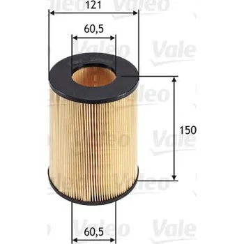 Vzduchový filtr Vzduchový filtr VALEO 585659