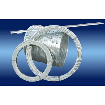 Vázací drát Drát o 8 AlMgSi - izolovaný měkký 0,2kg/1m (20kg=100m=1bal)