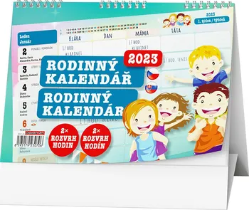 Kalendář Baloušek Tisk Stolní Rodinný kalendář 2023