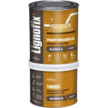 barva a nátěr na dřevo Stachema Lignofix S1300 5 l transparentní