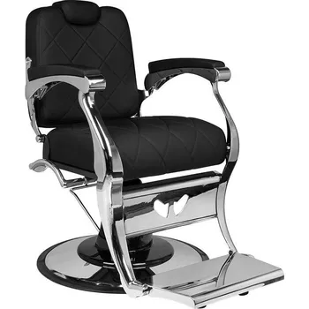 Kadeřnické křeslo Barber křeslo DARIO - černé