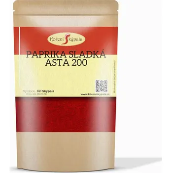 Koření Koření Skýpala Paprika sladká Španělská ASTA 200 Hmotnost: 40 g