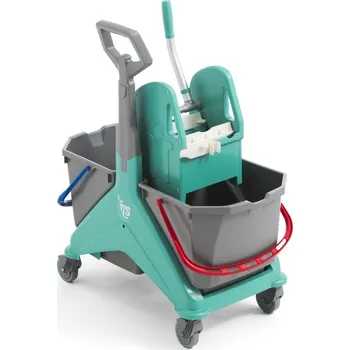 turistický batoh Dvojkbelík Nickita se ždímačem Tec - zelený