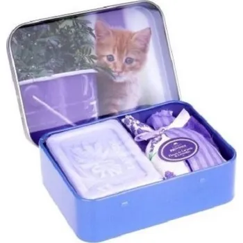 Mýdlo Esprit Provence Marseillské mýdlo kotě + pytlík s levandulí 60 g