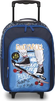 Cestovní kufr Fabrizio Enjoy-Roll 20654-5000 modrý