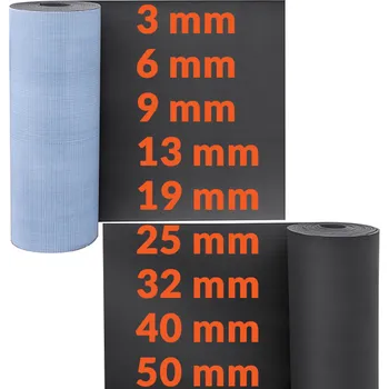 Bitmat.pl Zvuková izolace 100x100 cm gumová pěna Tlouštka: 25 mm