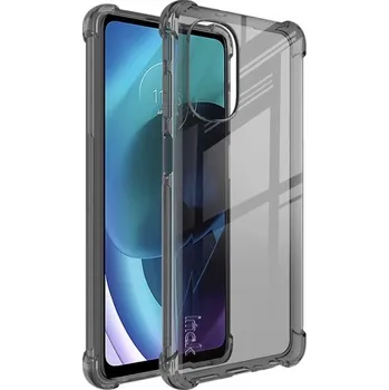 Telefonní příslušenství IMAK 39716 IMAK Ochranný silikonový kryt + fólie Motorola Moto G51 5G černý