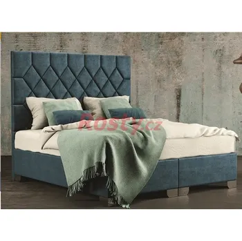 Postel Materasso ČALOUNĚNÁ POSTEL RHOMBUS 200x200cm