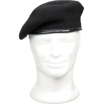 Čepice MFH baret BW vlněný ČERNÝ