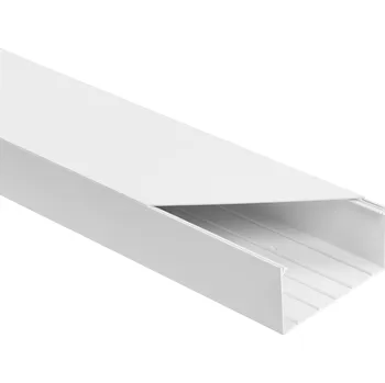 STASIŃSKI SP. Z O.O. Vícenásobná elektroinstalační lišta kpl. BÍLÁ LS 130x60 2m (BALENÍ 6 ks)