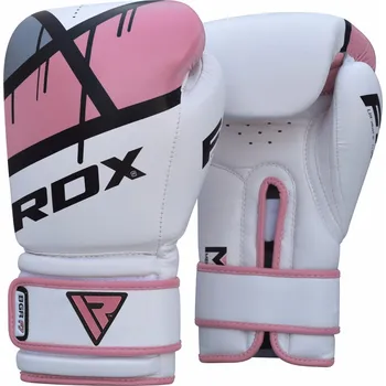 Boxerské rukavice Boxerské rukavice RDX F7 pink vel. 12 oz
