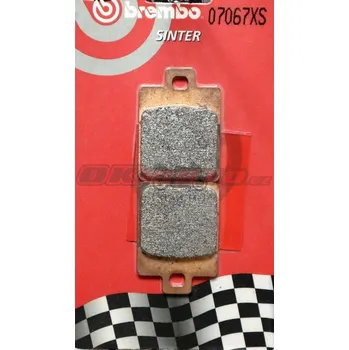 Brzdová destička Brembo (Itálie) Přední brzdové destičky Brembo 07067XS - Vespa ET4 50, 50ccm - 00>