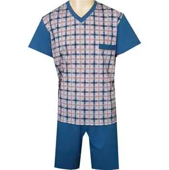 Pánské pyžamo Pánské Pyžamo Krátké FOLTÝN PK 407 Velikost: 3XL