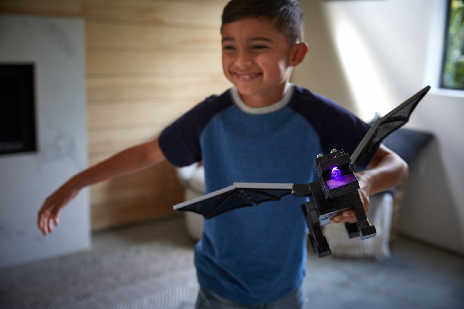 foto Figurka Mattel Minecraft Ultimátní Drak Ender a Steve