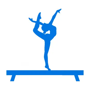 Samolepicí dekorace na vozidlo Gymnastka 003 pravá kladina (11 - modrá oceán) SAMOLEPKA NA AUTO, NÁLEPKA, FÓLIE, POLEP, TUNING, VLASTNÍ TEXT, TISK, AUTOSAMOLEPKY.cz, POLEPY, OBRÁZEK, LOGO, 3D STICKERS