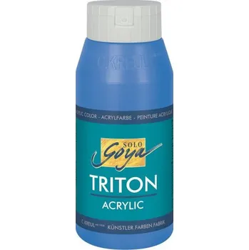 Olejová barva Solo Goya Akrylová barva TRITON 750 ml PRIMÁRNÍ MODRÁ