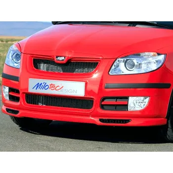 Lišta karosérie Ochranné lišty předního a zadního nárazníku Škoda Fabia II Hatchback 2007-2014 | Milotec