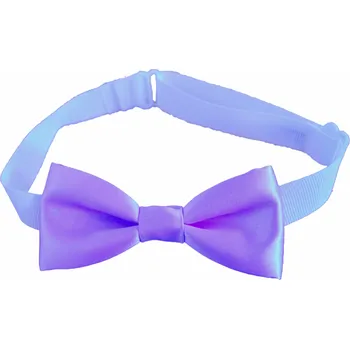 HEDVA ČESKÝ BROKÁT Motýlek PESh 710 dětský satén světlá fialová