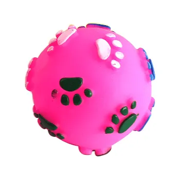 Hračka pro psa Pískající latexové míčky pro psy Barva: růžová