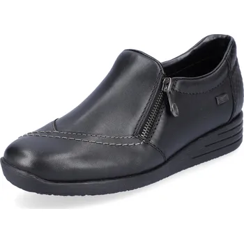 Dámské polobotky DÁMSKÉ POLOBOTKY RIEKER 58453-00 ČERNÁ Barva: Černá, Velikost: 39