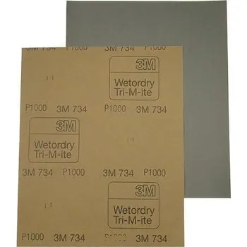 Brusný papír 3M 734VODA 230x280mm DR0 H1000 (01971.1000)