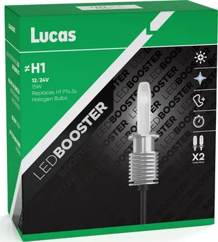 Autožárovka Lucas LED Booster H1 12V/24V 15W