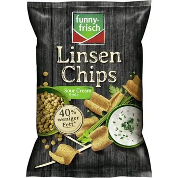 Chips funny-frisch Čočkové chipsy zakysaná smetana 90g