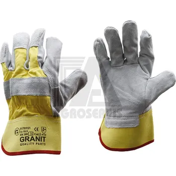 Pracovní rukavice Rukavice ze štípenkové hovězí kůže vel.10,5