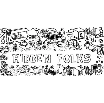 Počítačová hra Hidden Folks (PC) (Steam)
