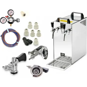 Chladicí zařízení na pivo LINDR.CZ Lindr kontakt 40 NEW 3x naražeč + redukční ventil CO2