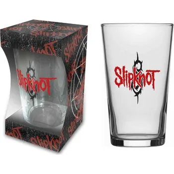 Sklenice sada sklenic na pivo Slipknot - Logo