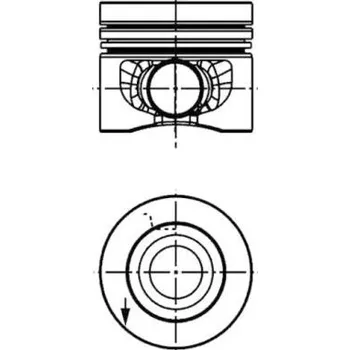 Motor automobilu Píst KOLBENSCHMIDT 40558610