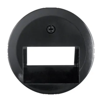 Elektrická zásuvka Kryt BERKER 140901 2xRJ45 černá 140901