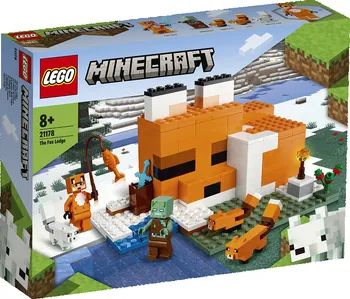 Stavebnice LEGO LEGO Minecraft 21178 Liščí domek