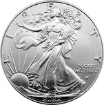 U.S. Mint	American Eagle stříbrná…