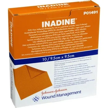 Johnson & Johnson Inadine 9,5 x 9,5 cm…